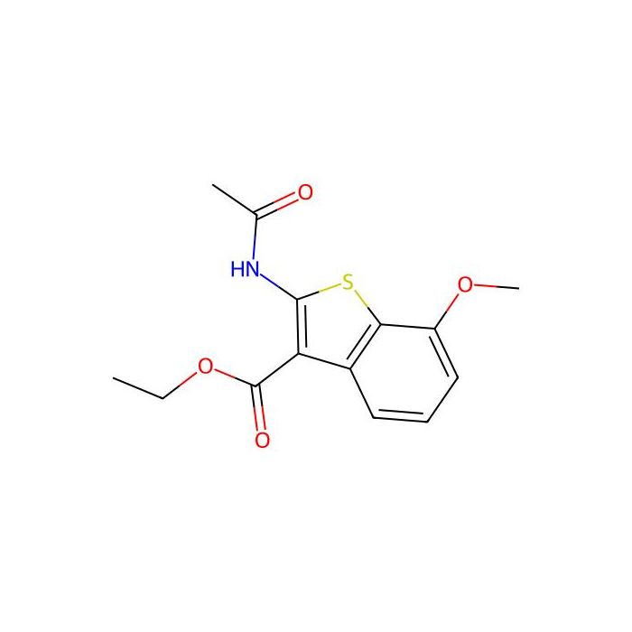 Ethyl 2-(acetylamino)-7-methoxy-1-benzothiophene-3-carboxylate