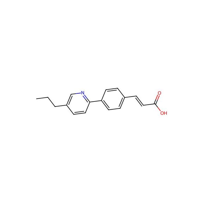 (2E)-3-[4-(5-Propylpyridin-2-YL)phenyl]acrylic acid