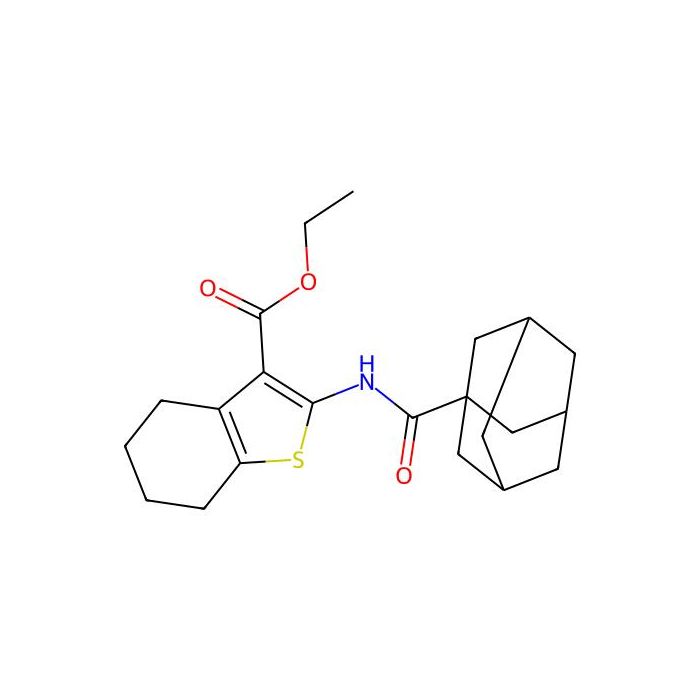 Ethyl 2-(adamantane-1-carbonylamino)-4,5,6,7-tetrahydro-1-benzothiophene-3-carboxylate