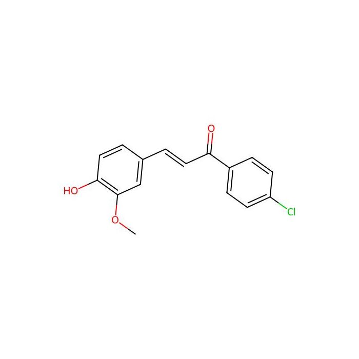 (E)-1-(4'-Chlorophenyl)-3-(4-hydroxy-3-methoxyphenyl)prop-2-en-1-one
