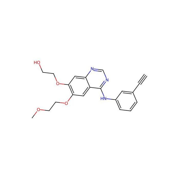 2-(4-(3-Ethynylanilino)-6-(2-methoxyethoxy)quinazolin-7-yl)oxyethanol