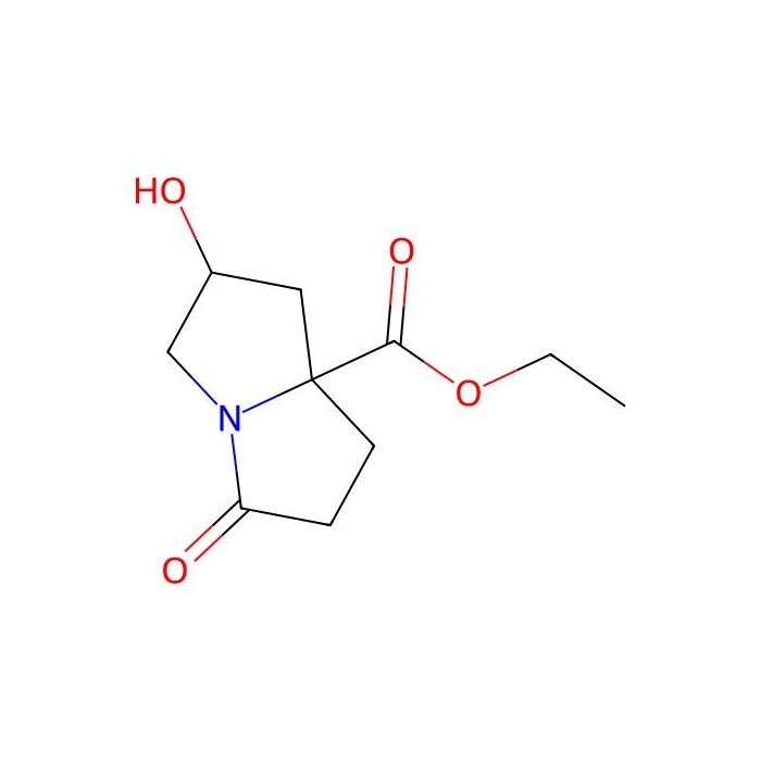 ethyl 2-hydroxy-5-oxo-2,3,6,7-tetrahydro-1H-pyrrolizine-8-carboxylate