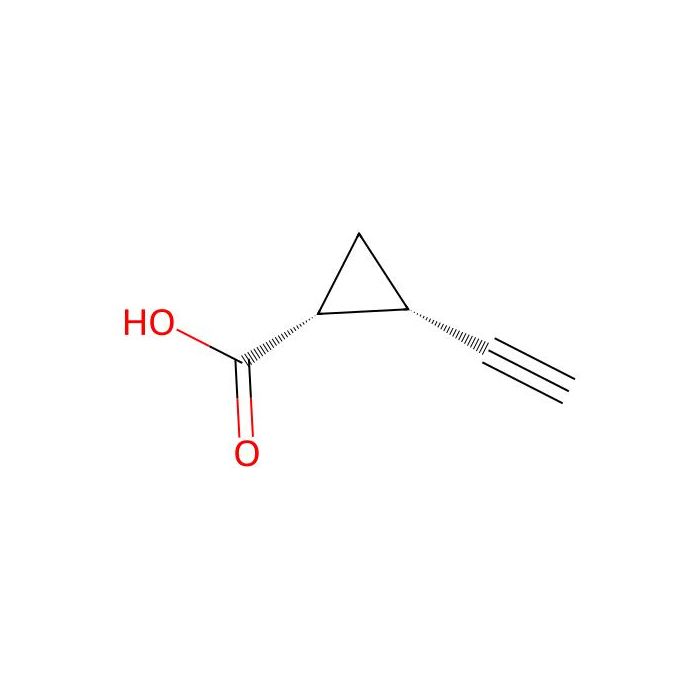 (1R,2S)-2-ethynylcyclopropane-1-carboxylic acid