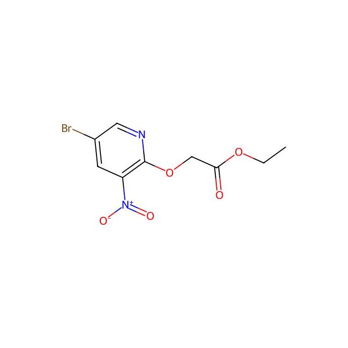 2-(5-溴-3-硝基-2-吡啶氧基)乙酸乙酯