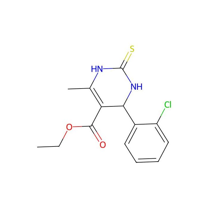 4-(2-氯苯基)-6-甲基-2-硫代-1，2，3，4-四氢嘧啶-5-羧酸乙酯