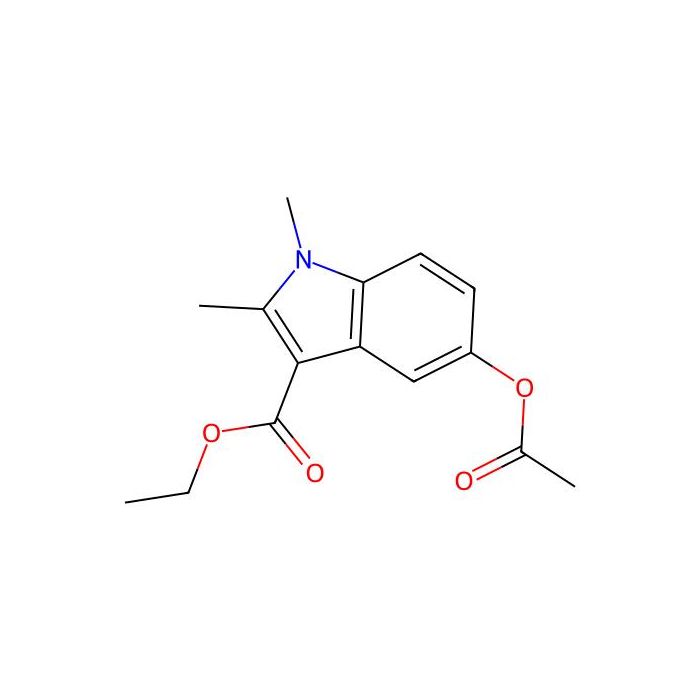 5-乙酰氧基-1,2-二甲基吲哚-3-羧酸乙酯