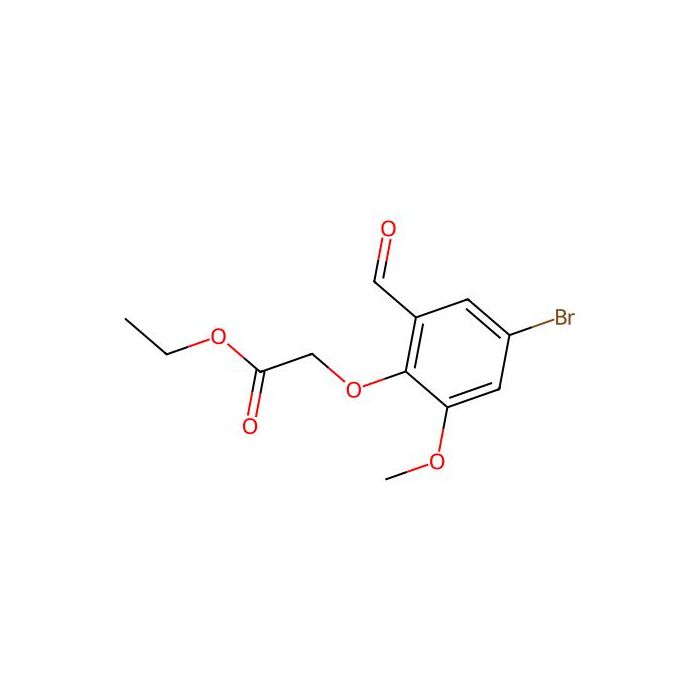2-(4-溴-2-甲酰基-6-甲氧基苯氧基)乙酸乙酯