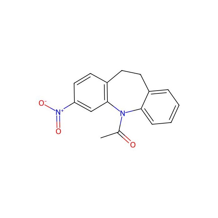 1-(3-硝基-10，11-二氢-5H-二苯并[b，f]氮杂卓-5-基)乙酮