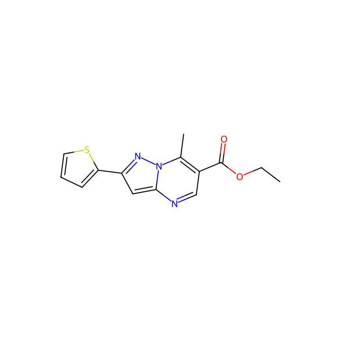 7-甲基-2-(噻吩-2-基)吡唑并[1,5-a]嘧啶-6-羧酸乙酯