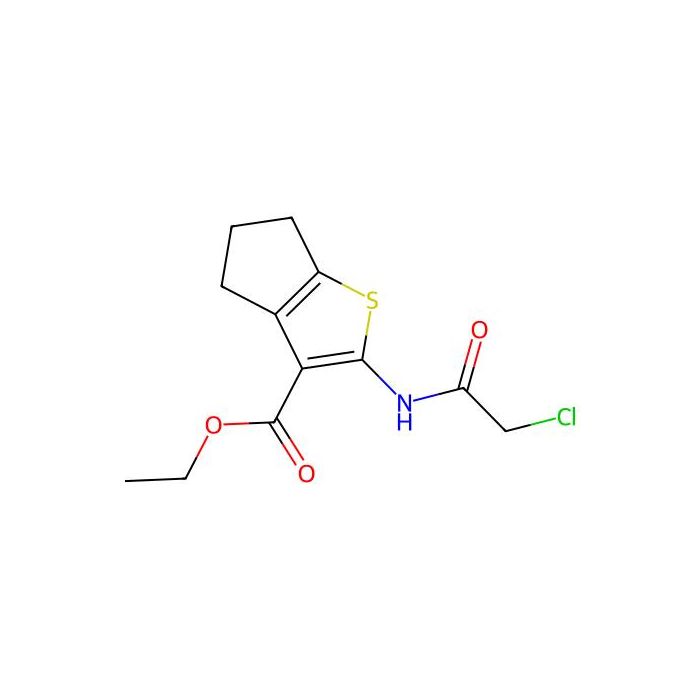 2-(2-氯乙酰胺)-5，6-二氢-4H-环戊二烯[b]噻吩-3-甲酸乙酯