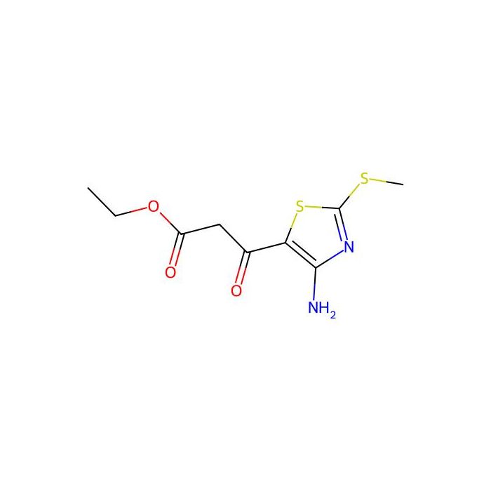 3-[4-氨基-2-(甲硫基)-5-噻唑基]-3-氧代丙酸乙酯