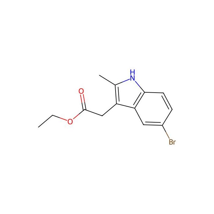 2-(5-溴-2-甲基-1H-吲哚-3-基)乙酸乙酯