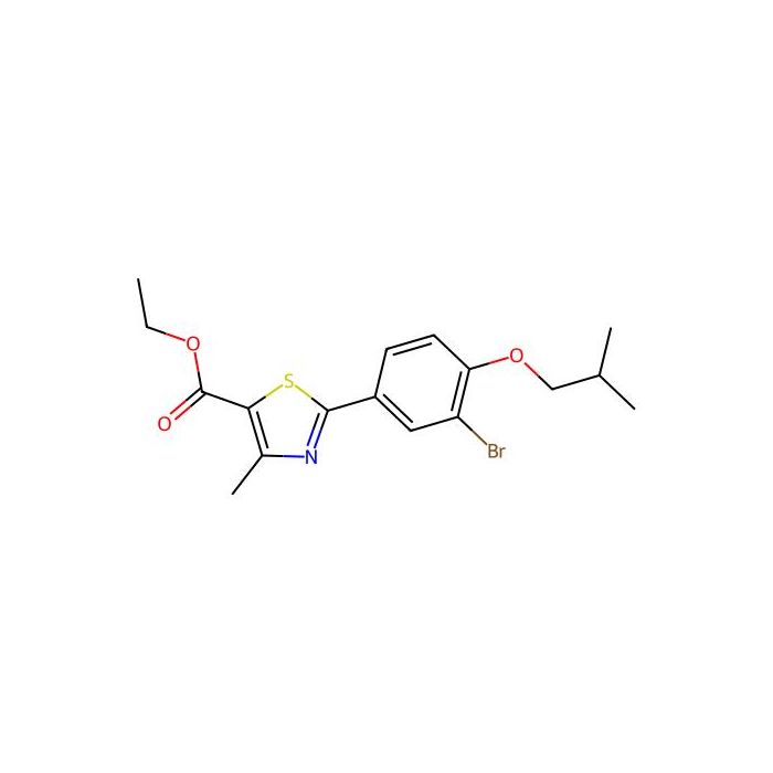 2-(3-溴-4-异丁氧基苯基)-4-甲基噻唑-5-甲酸乙酯