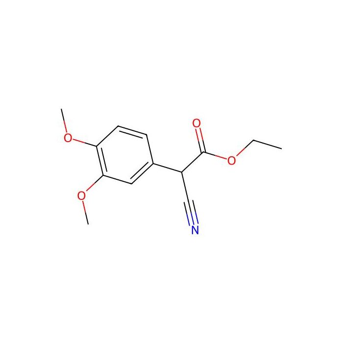 2-氰基-2-(3，4-二甲氧基苯基)乙酸乙酯