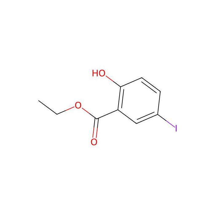 2-羟基-5-碘-苯甲酸乙酯