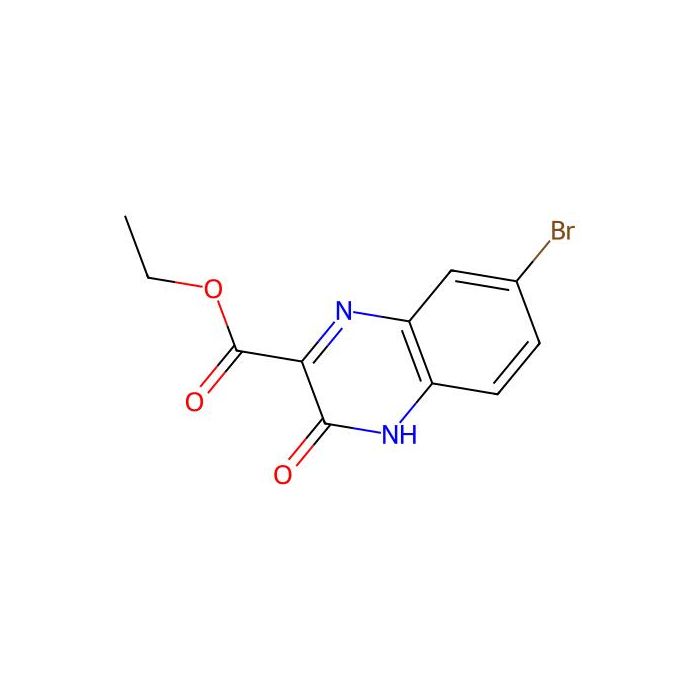 3-氧代-7-溴-3，4-二氢喹喔啉-2-甲酸乙酯