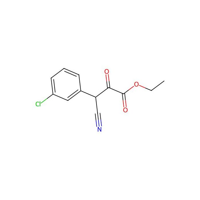 3-(3-氯苯基)-3-氰基-2-氧代丙酸乙酯