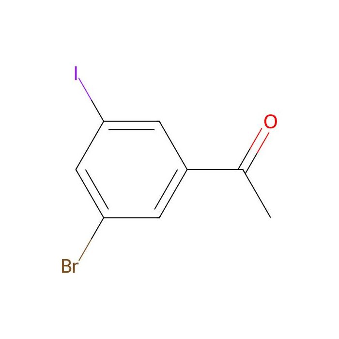 3-碘-5-溴苯乙酮