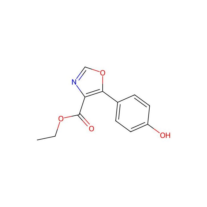 5-(4-羟基-苯基)-恶唑-4-甲酸乙酯