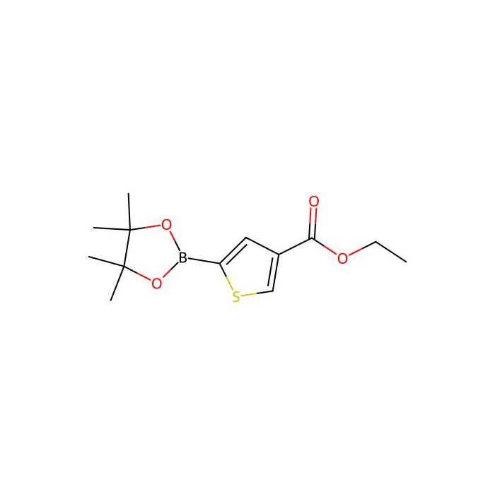 5-(4，4，5，5-四甲基-1，3，2-二氧杂硼杂环戊烷-2-基)噻吩-3-羧酸乙酯