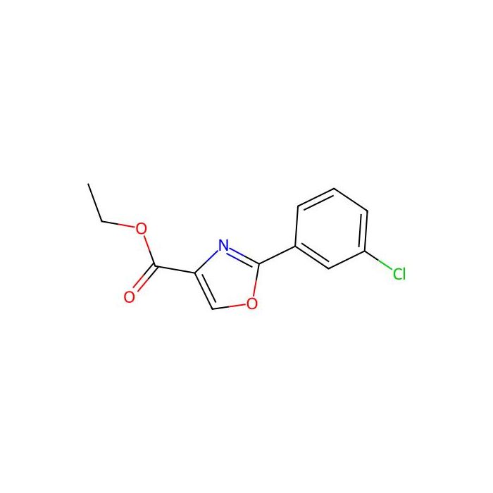 2-(3-氯苯基)-恶唑-4-羧酸乙酯