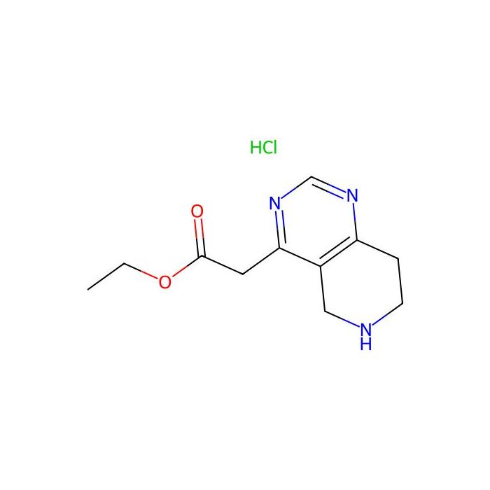 5，6，7，8-四氢吡啶并[4，3-D]嘧啶-4-乙酸乙酯盐酸盐