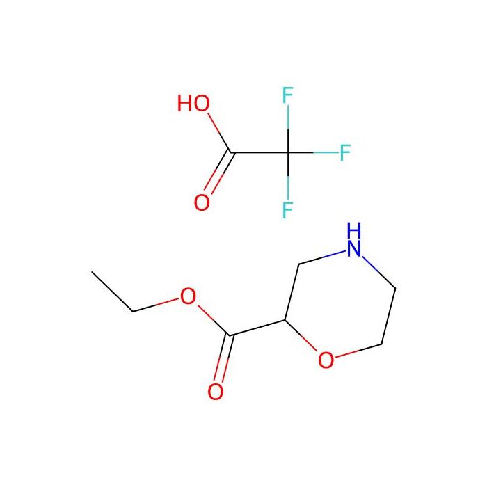 吗啉-2-羧酸乙酯 2，2，2-三氟乙酸酯