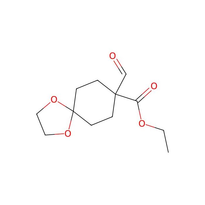 8-甲酰基-1，4-二氧杂螺[4.5]癸烷-8-羧酸乙酯