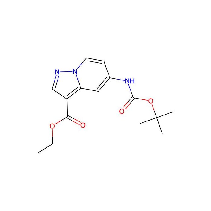 5-((叔丁氧基羰基)氨基)吡唑并[1，5-a]吡啶-3-羧酸乙酯