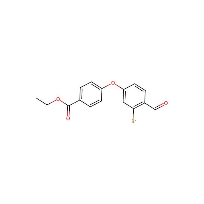 4-(3-溴-4-甲酰基苯氧基)苯甲酸乙酯