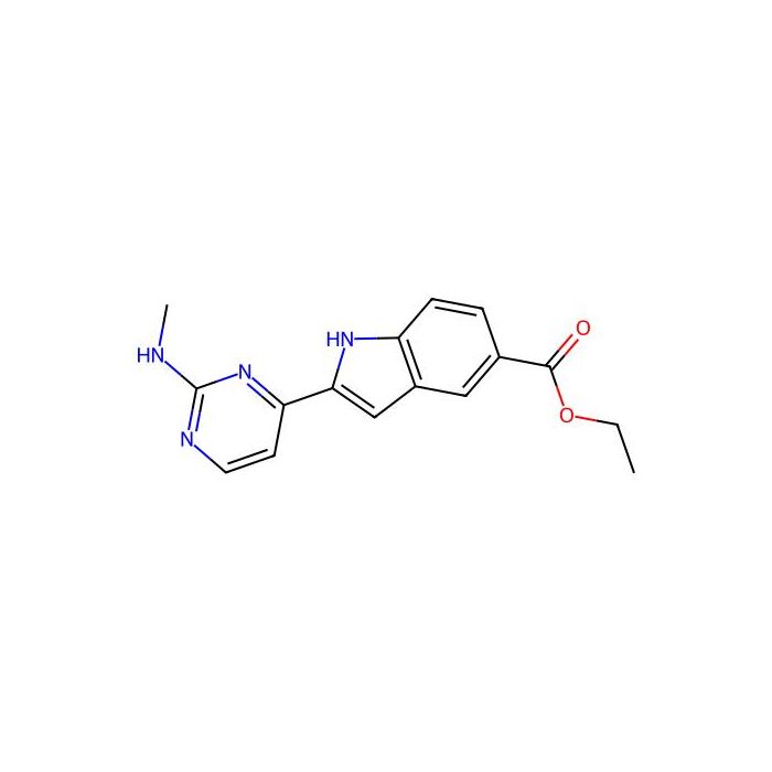 2-(2-(甲基氨基)嘧啶-4-基)-1H-吲哚-5-羧酸乙酯