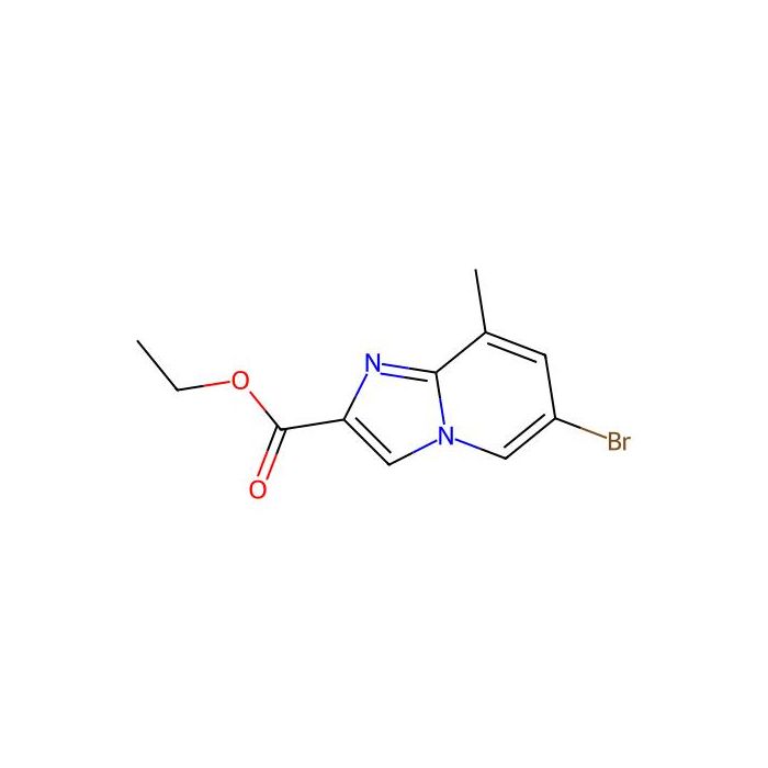 6-溴-8-甲基咪唑并[1，2-a]吡啶-2-甲酸乙酯