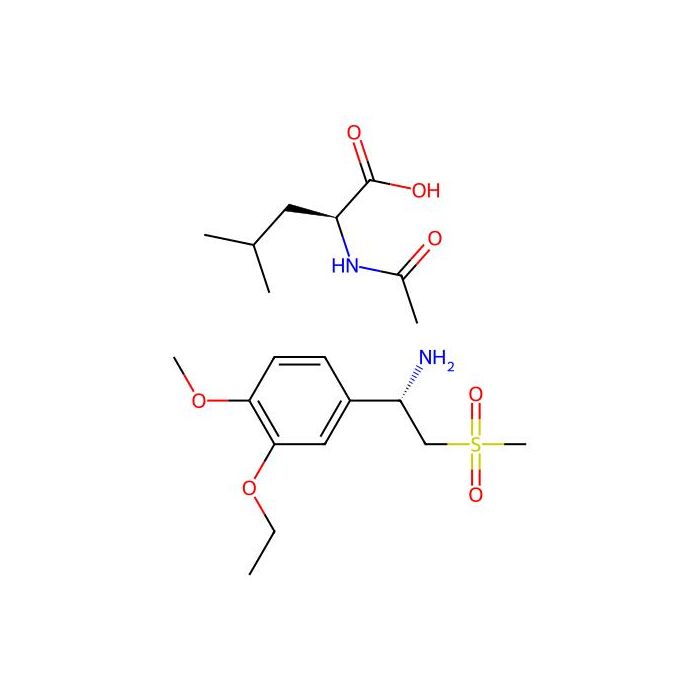 (S)-1-(3-乙氧基-4-甲氧基苯基)-2-(甲基磺酰基)乙胺 N-乙酰基-L-亮氨酸盐 (阿普斯特中间体)