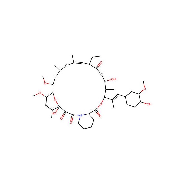 17-Ethyl-1,14-dihydroxy-12-[1-(4-hydroxy-3-methoxycyclohexyl)prop-1-en-2-yl]-23,25-dimethoxy-13,19,21,27-tetramethyl-11,28-dioxa-4-azatricyclo[22.3.1.04,9]octacos-18-ene-2,3,10,16-tetrone