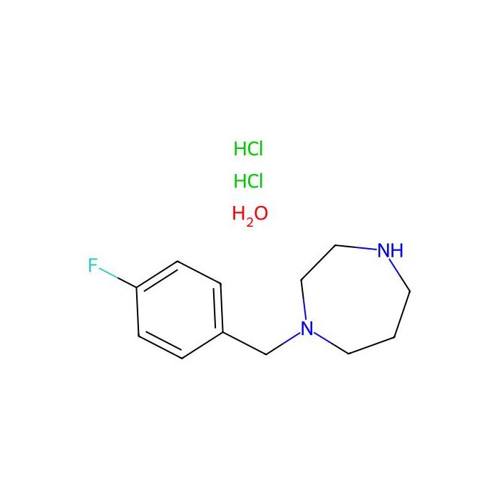 1-(4-Fluorobenzyl)-1,4-diazepane dihydrochloride hydrate