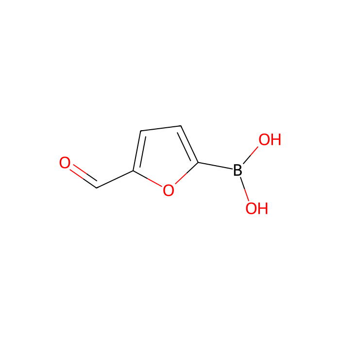5-甲醛基呋喃-2-硼酸（含不等量酸酐）