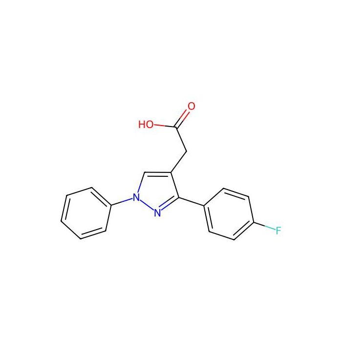 2-[3-(4-fluorophenyl)-1-phenyl-1H-pyrazol-4-yl]acetic acid