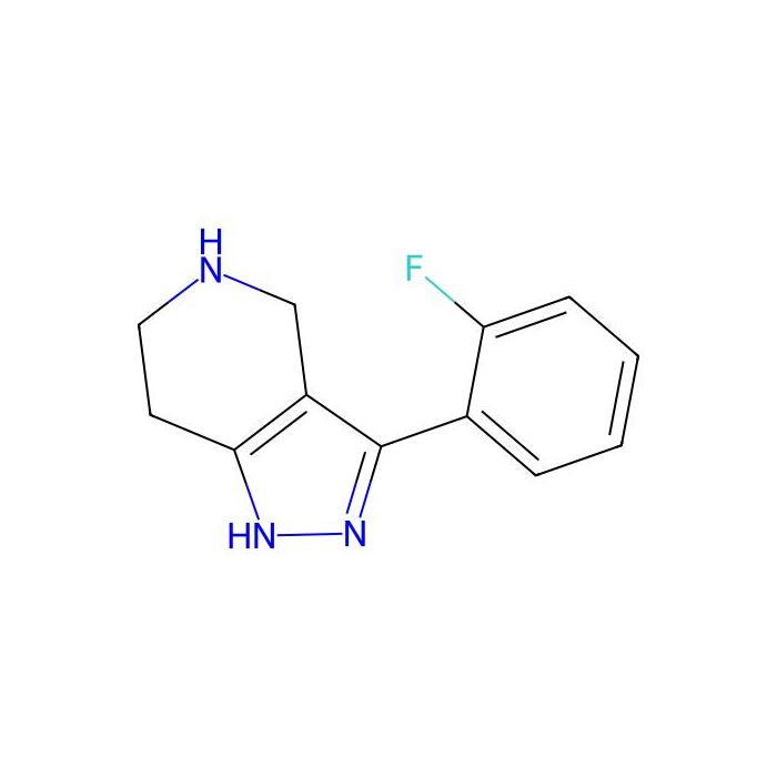 3-(2-fluorophenyl)-4,5,6,7-tetrahydro-2H-pyrazolo[4,3-c]pyridine
