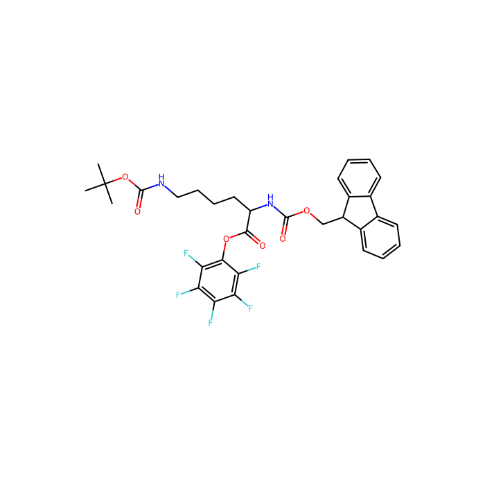 N-芴甲氧羰基-N'-叔丁氧羰基-L-赖氨酸五氟苯酯