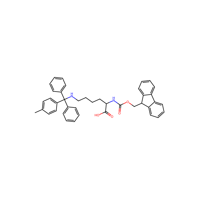 N^a-Fmoc-N^e-(4-甲基三苯甲基)-L-赖氨酸