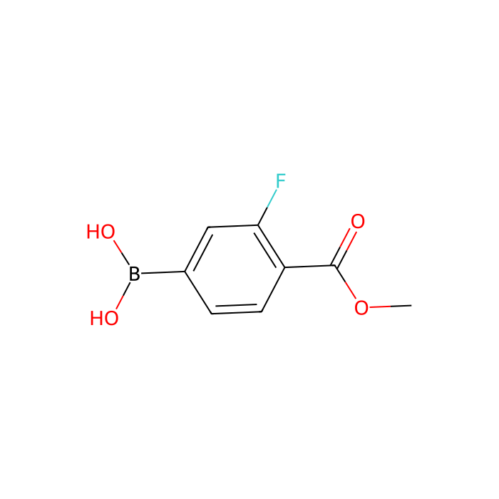 3-氟-4-(甲氧羰基)苯硼酸 (含不同量的酸酐)