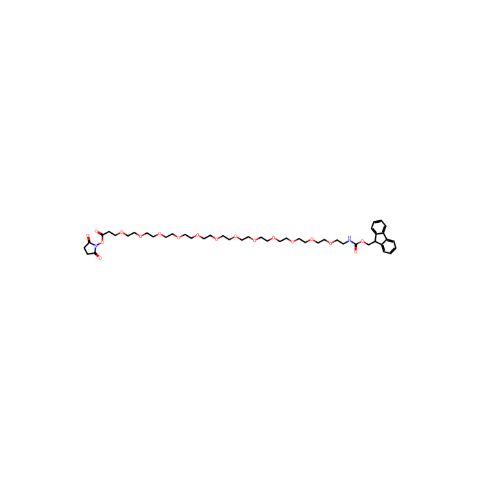 O-[2-(Fmoc-氨基)-乙基]-O′-[3-(N-琥珀酰亚胺氧基)-3-氧代丙基]聚乙二醇 3000