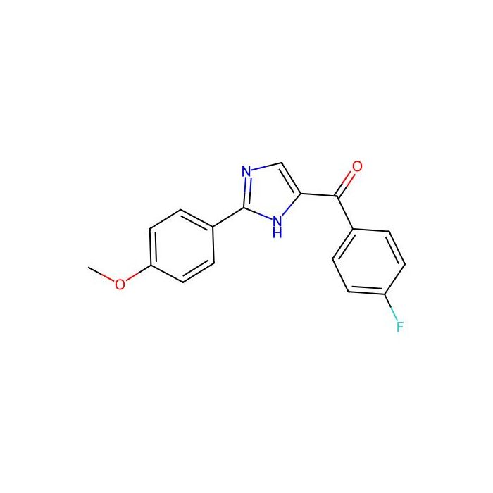 (4-Fluorophenyl)(2-(4-methoxyphenyl)-1H-imidazol-4-yl)methanone