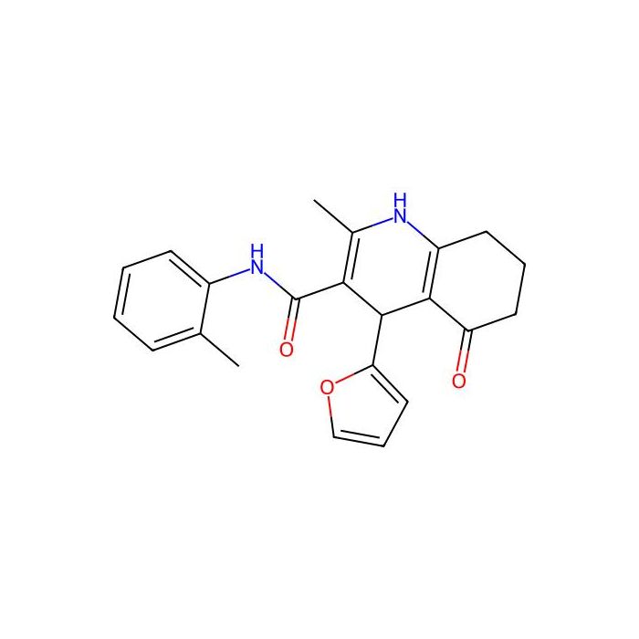 4-(furan-2-yl)-2-methyl-5-oxo-N-(o-tolyl)-1,4,5,6,7,8-hexahydroquinoline-3-carboxamide