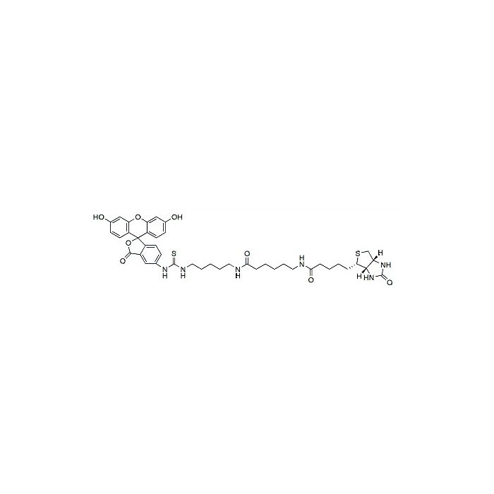 荧光素生物素[5-((N-(5-(N-(6-(联锡酰)氨基)己酰)氨基)戊基)硫代脲基基)萤光素]