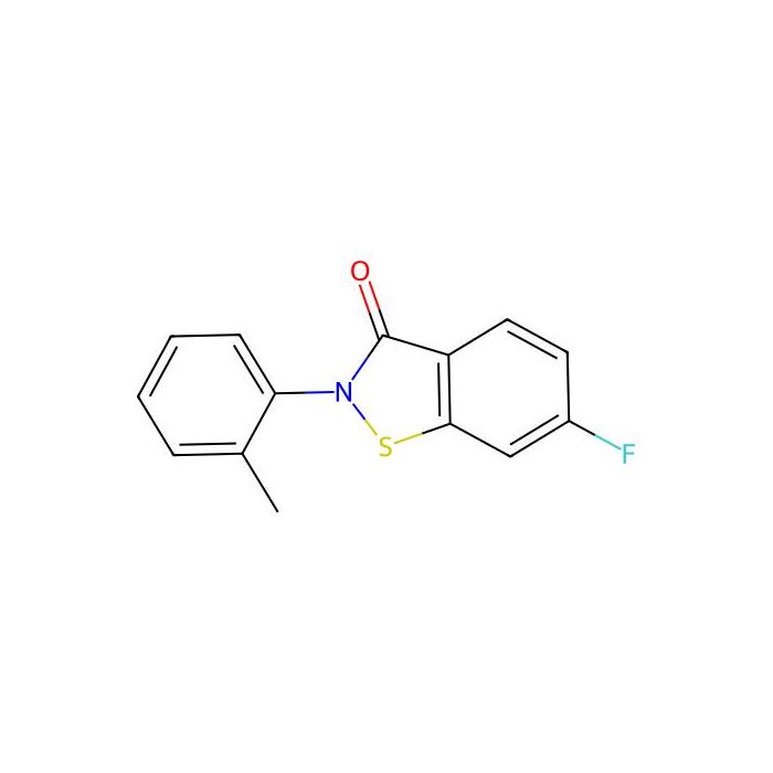 6-Fluoro-2-(2-methylphenyl)-1,2-benzothiazol-3-one