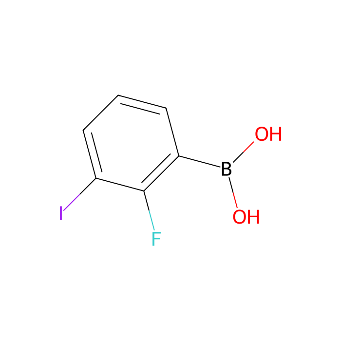 2-氟-3-碘苯硼酸(含有数量不等的酸酐)