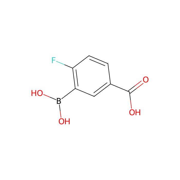 5-羧基-2-氟苯硼酸 (含不同量的酸酐)