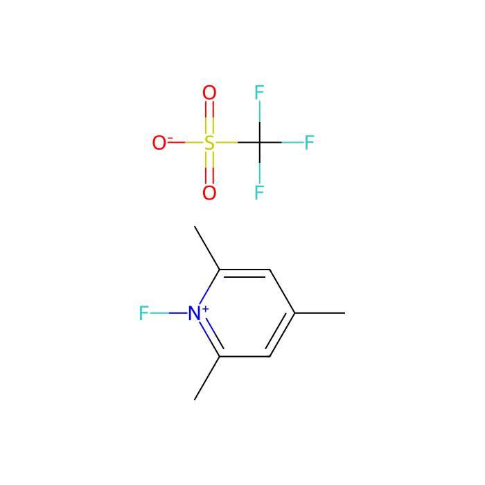 1-氟-2,4,6-三甲基吡啶三氟甲烷磺酸盐