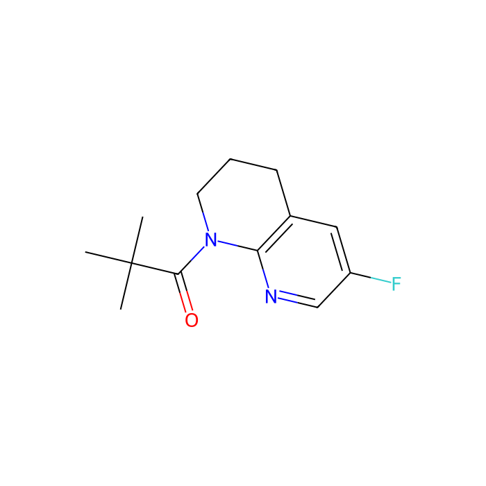 1-(6-氟-3,4-二氢-1,8-萘啶-1(2H)- 基)-2,2-二甲基丙烷-1-酮